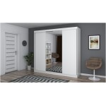 Dressing Ovidiu 38, alb, 233x218x61 cm, 2 usi culisante