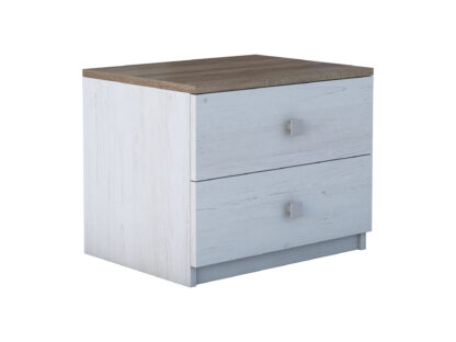 Noptiera Rares, 60x50x47 cm, culoare Ulm/Stejar