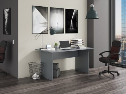 Birou Zac, antracit, 140x70x75 cm