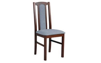 Scaun din lemn masiv de fag tapitat cu stofa S-37 Boss7 W16, wenge