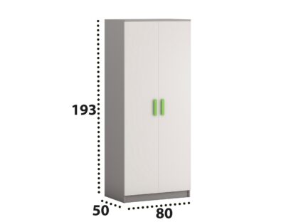 Set mobila Didi, 6 piese, culoare verde - imagine 10