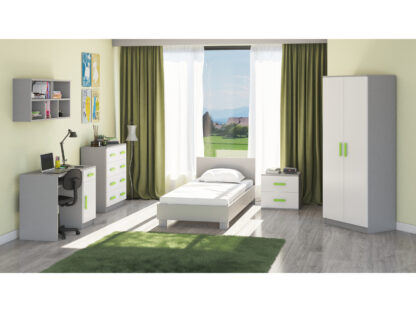 Set mobila Didi, 6 piese, culoare verde