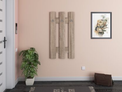 Cuier H1, 60x115x3 cm, culoare sonoma