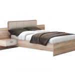 Set Dormitor Tokyo, Sonoma, Dulap 150 cm, Pat 160x200 cm, 2 noptiere, comoda - imagine 6