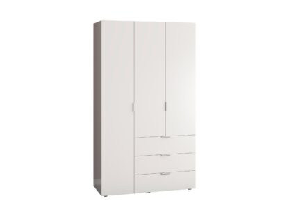 Dressing Oslo 3D, alb, 116x203x49 cm - imagine 2