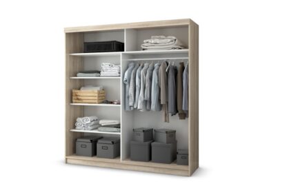Dressing Ovidiu 20, 203x218x61 cm, sonoma - imagine 3