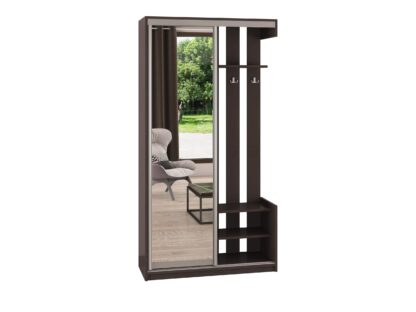 Garderoba Piotr, wenge, 210x110x45 cm - imagine 2