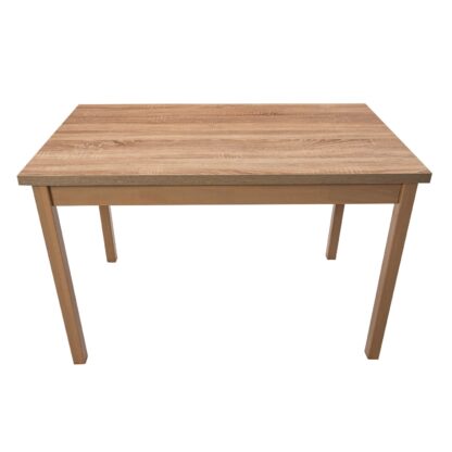 Masa living MB-13 Max3 S, sonoma, fixa 120x78x70 cm, lemn masiv de fag/pal