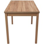 Masa living MB-13 Max3 S, sonoma, fixa 120x78x70 cm, lemn masiv de fag/pal - imagine 5