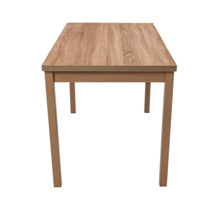 Masa living MB-13 Max3 S, sonoma, fixa 120x78x70 cm, lemn masiv de fag/pal - imagine 5