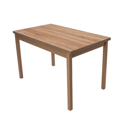 Masa living MB-13 Max3 S, sonoma, fixa 120x78x70 cm, lemn masiv de fag/pal - imagine 4