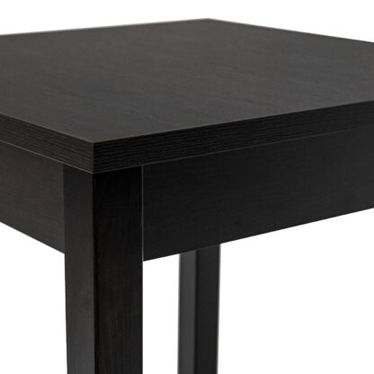 Masa living Max9 W, wenge, fixa 80x80x78 cm, lemn masiv de fag/pal - imagine 5