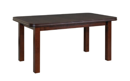 Masa living Venus5 O, nuc, extensibila 160/200x90x76 cm , lemn masiv de fag/pal