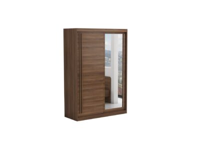 Set Dormitor Effect, Nuc, Dulap 150 cm, Pat 160x200 cm, 2 noptiere, comoda - imagine 9