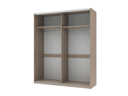 Dressing Zara, sonoma/alb, 180x213x60 - imagine 3