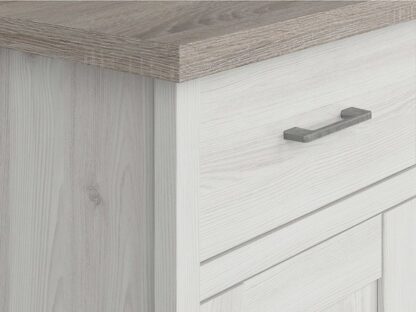 Comoda Jaz,  ulm/stejar, 148 cm - imagine 5