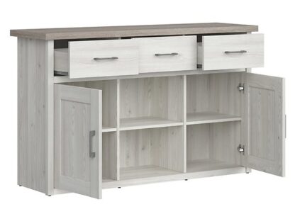 Comoda Jaz,  ulm/stejar, 148 cm - imagine 4