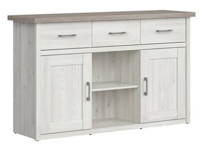 Comoda Jaz,  ulm/stejar, 148 cm - imagine 2