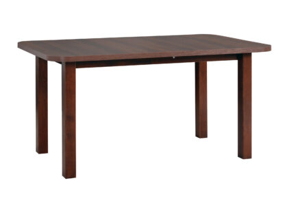 Masa living Venus2 O, nuc, extensibila 140/180x80x76 cm, lemn masiv de fag/pal