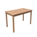 Masa living MB-13 MAX2 S, sonoma, 110 x 60 x 76 cm, lemn masiv de pal/fag - imagine 4