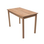 Masa living MB-13 MAX2 S, sonoma, 110 x 60 x 76 cm, lemn masiv de pal/fag - imagine 6