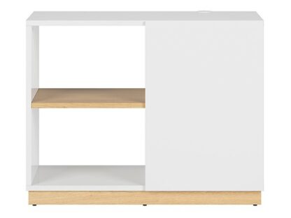 Raft Dan, sonoma/alb, 100x78x51 cm