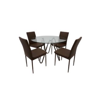 Set masă MB-55 cu 4 scaune S-94 M