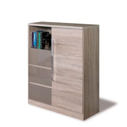 Comoda Dome DY2, culoare sonoma, 85x105x42 cm