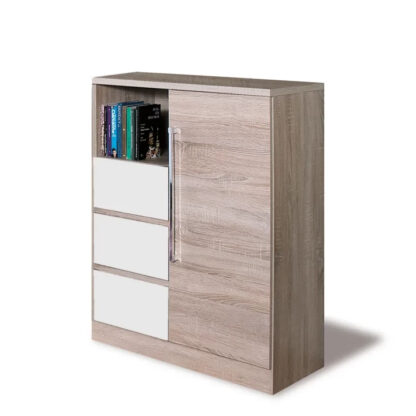 Comoda Dome DY4, culoare sonoma, 85x105x42 cm