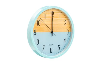 Ceas de perete Blue, 30 cm, mecanism silentios - imagine 2