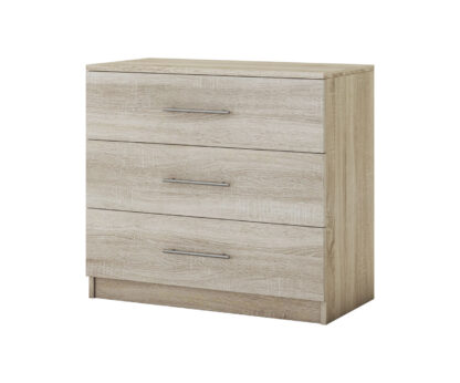Comoda Beta, Sonoma, 90x82x42.5 cm