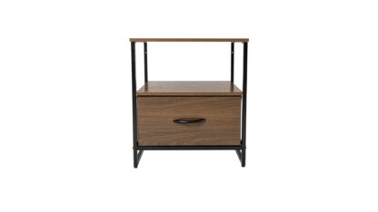 Dulap depozitare 1S, Nuc, MDF, 45x50x40 cm