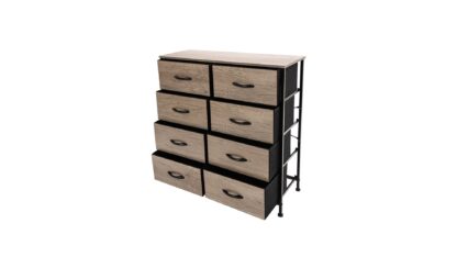 Dulap depozitare 8S, 80x82x30 cm, Gri, MDF - imagine 4