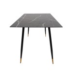 Masa bucatarie MB-78, Negru - imagine 8
