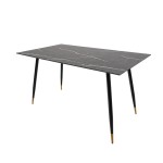 Masa bucatarie MB-78, Negru - imagine 3