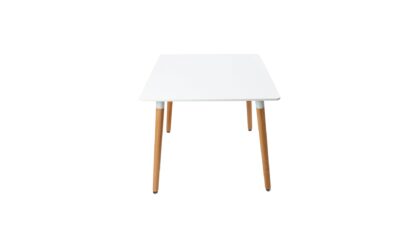 Masa bucatarie mb-76, 80 x 80 x 73 cm, Alb, MDF - imagine 3