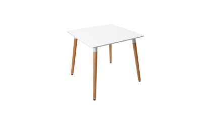 Masa bucatarie mb-76, 80 x 80 x 73 cm, Alb, MDF