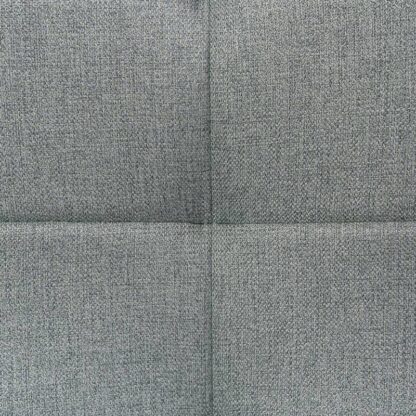 Scaun living S-165, material textil, gri - imagine 6