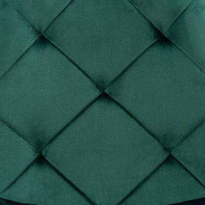 Scaun living S-164, catifea, verde - imagine 4