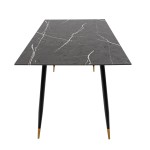Masa bucatarie MB-78, Negru - imagine 7