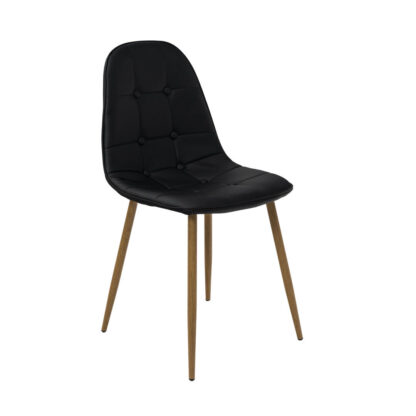 Set masa sticla MB-76 cu 4 scaune S-159 negru - imagine 8