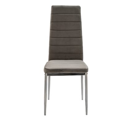 Scaun bucătărie S-152 Gri, Stofa - imagine 3