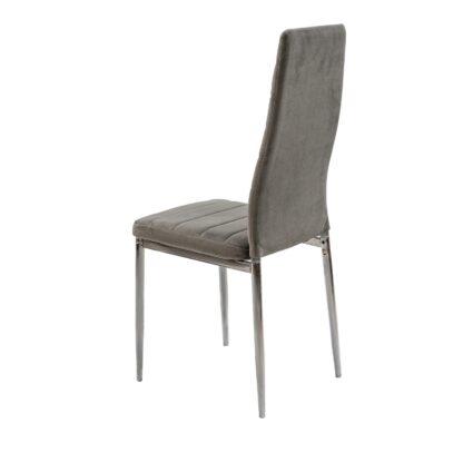Scaun bucătărie S-152 Gri, Stofa - imagine 5