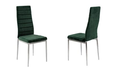 Scaun bucătărie S-152 Verde, Stofa - imagine 2
