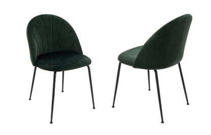 Set masa sticla MB-79 cu 3 scaune S-163 verde - imagine 5