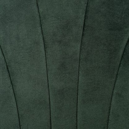 Scaun living S-163, catifea, verde - imagine 6
