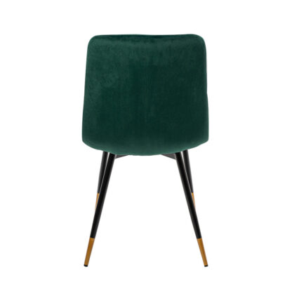 Set masa MB-78 negru cu 4 scaune S-164 verde - imagine 8