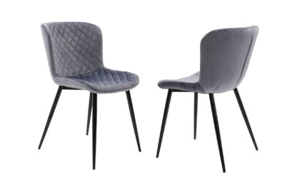 Scaun dining S-153, Gri - imagine 7
