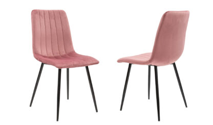 Scaun S-156, stofa, roz - imagine 7