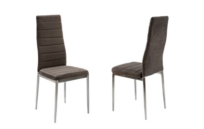 Scaun bucătărie S-152 Gri inchis, Stofa - imagine 7